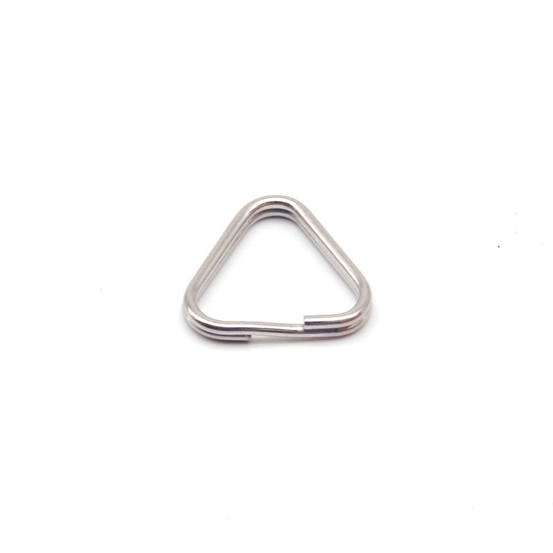 HITHUT 12pcs Camera Eyelet Ring Split Ring Lug Ring Triangle Strap Ring Hook for DSLR RF Mirrorless Camera (Stainless Steel) - Image 4